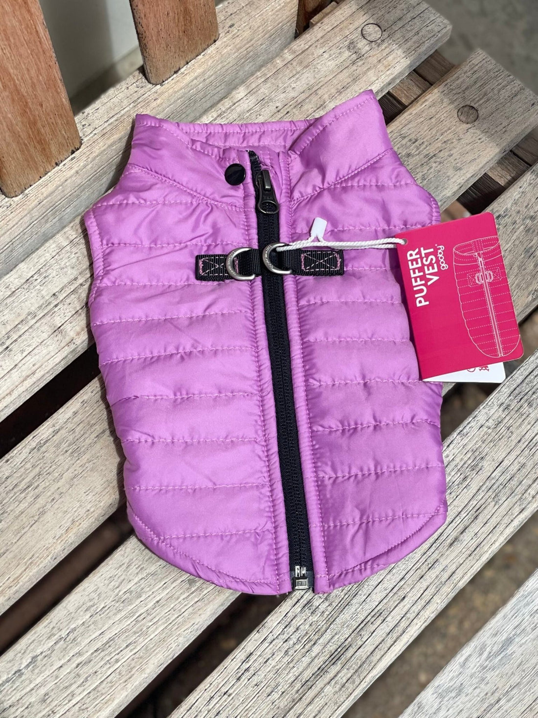 Puffer Vest - Purple - Gussied Up Pet Boutique