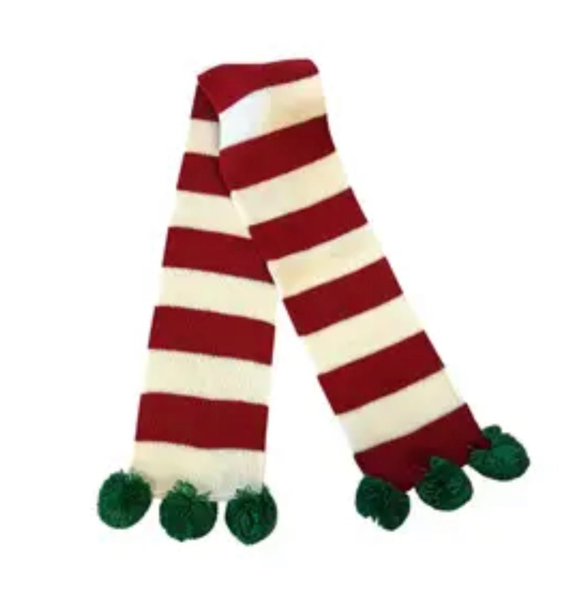 Scarf - Holiday Stripe - Gussied Up Pet Boutique