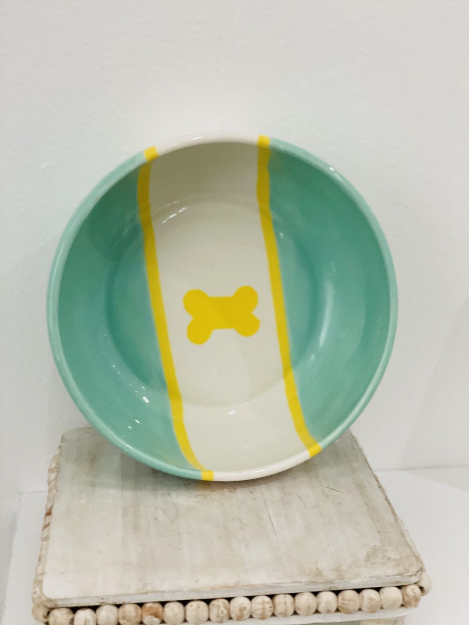 Small Mint Bowl - Gussied Up Pet Boutique