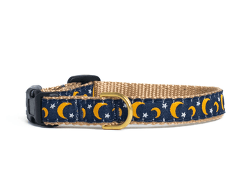 Stars and Moon Breakaway Cat Collar – Up Country - Gussied Up Pet Boutique