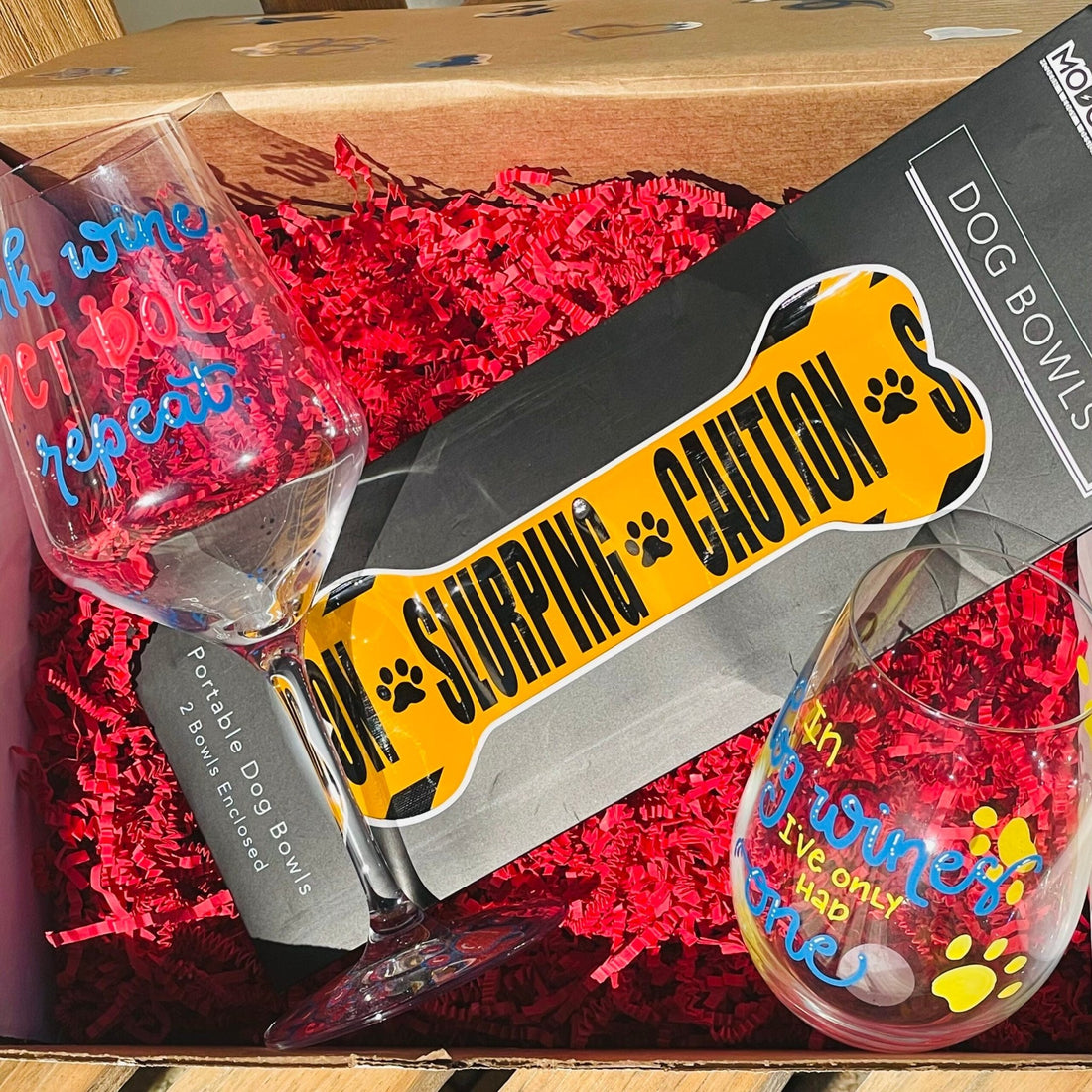 Summer Box - Sips and Slurps (Pup) - Gussied Up Pet Boutique