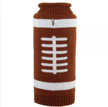 Sweater - Football - Gussied Up Pet Boutique