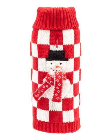 Sweater - Snowman - Gussied Up Pet Boutique