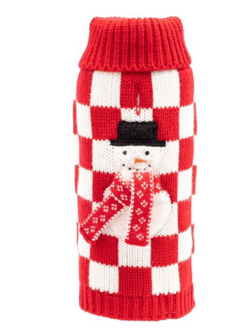 Sweater - Snowman - Gussied Up Pet Boutique