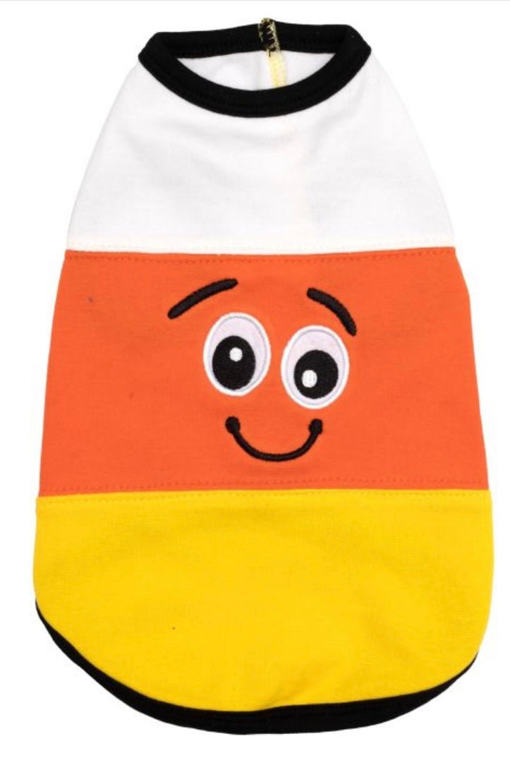 T-shirt Candy Corn - Gussied Up Pet Boutique