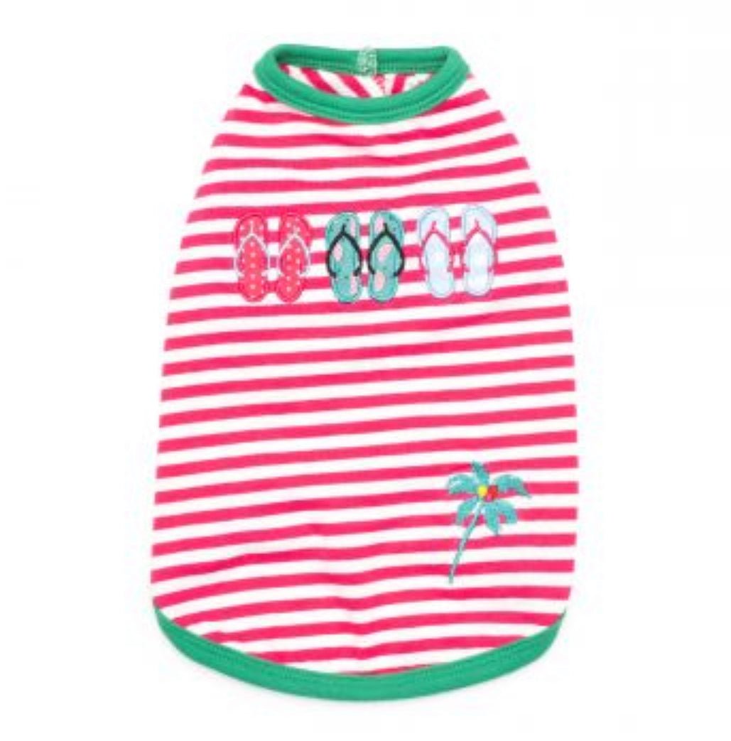 T-shirt Flip Flops - Gussied Up Pet Boutique