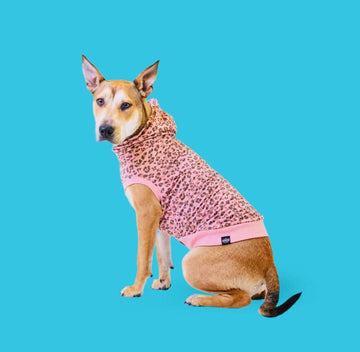 T-shirt Pink Leopard - Gussied Up Pet Boutique