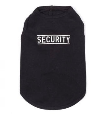 T-shirt Security - Gussied Up Pet Boutique