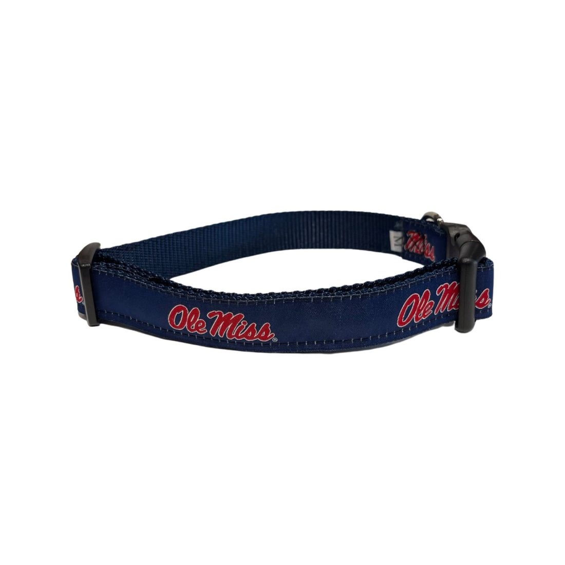 Team Collar - Ole Miss - Gussied Up Pet Boutique