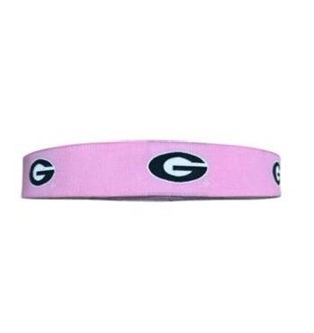 Team Collar - UGA Pink - Gussied Up Pet Boutique