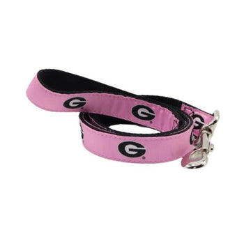 Team Leash Georgia Bulldogs UGA Pink For Dogs - Gussied Up Pet Boutique