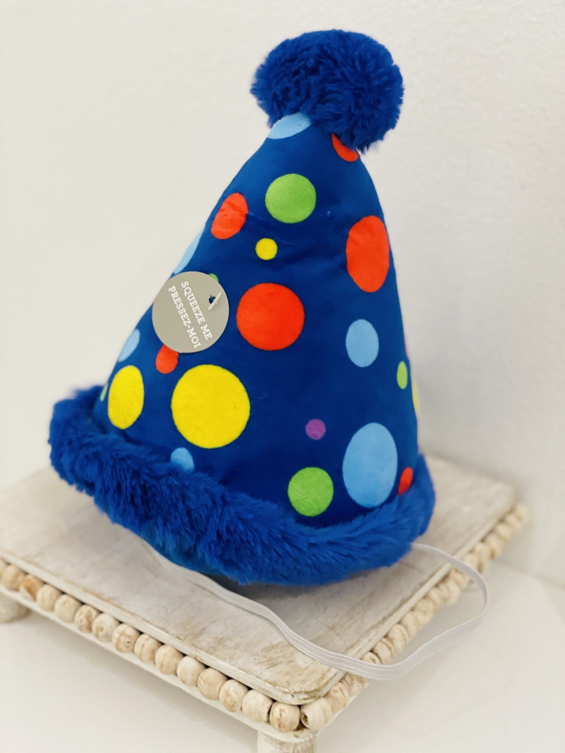 Toy - Birthday Hat Small - Gussied Up Pet Boutique