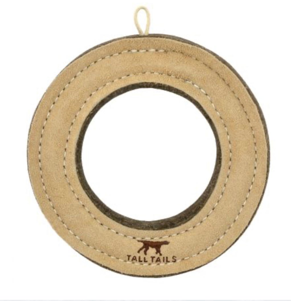 Toy - Leather Ring - Gussied Up Pet Boutique