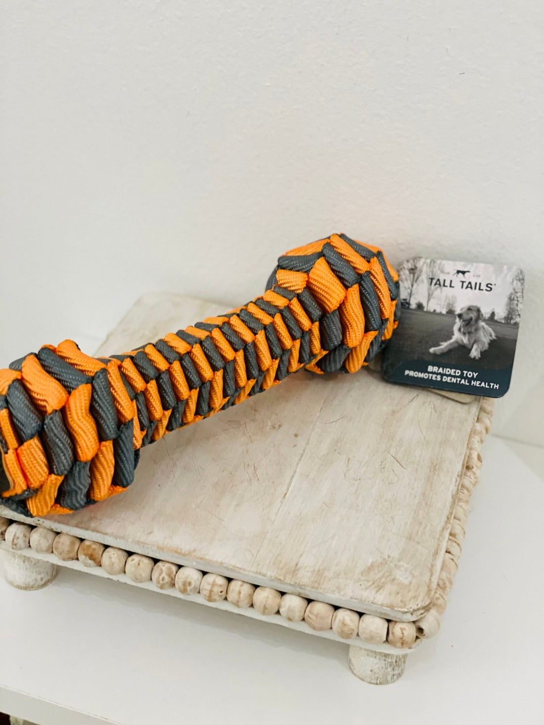 Toy - Orange Stick - Gussied Up Pet Boutique