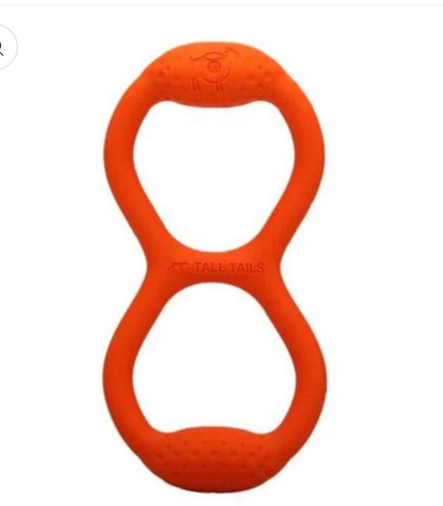 Toy - Orange Tug Toy 11" - Gussied Up Pet Boutique