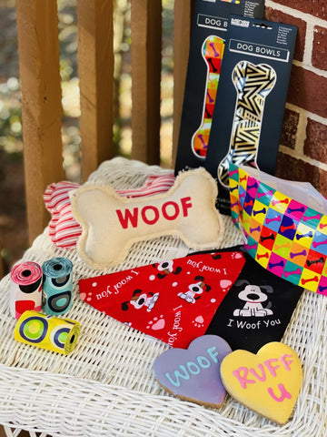 Valentine's Day Box - I Love My Pup - Gussied Up Pet Boutique