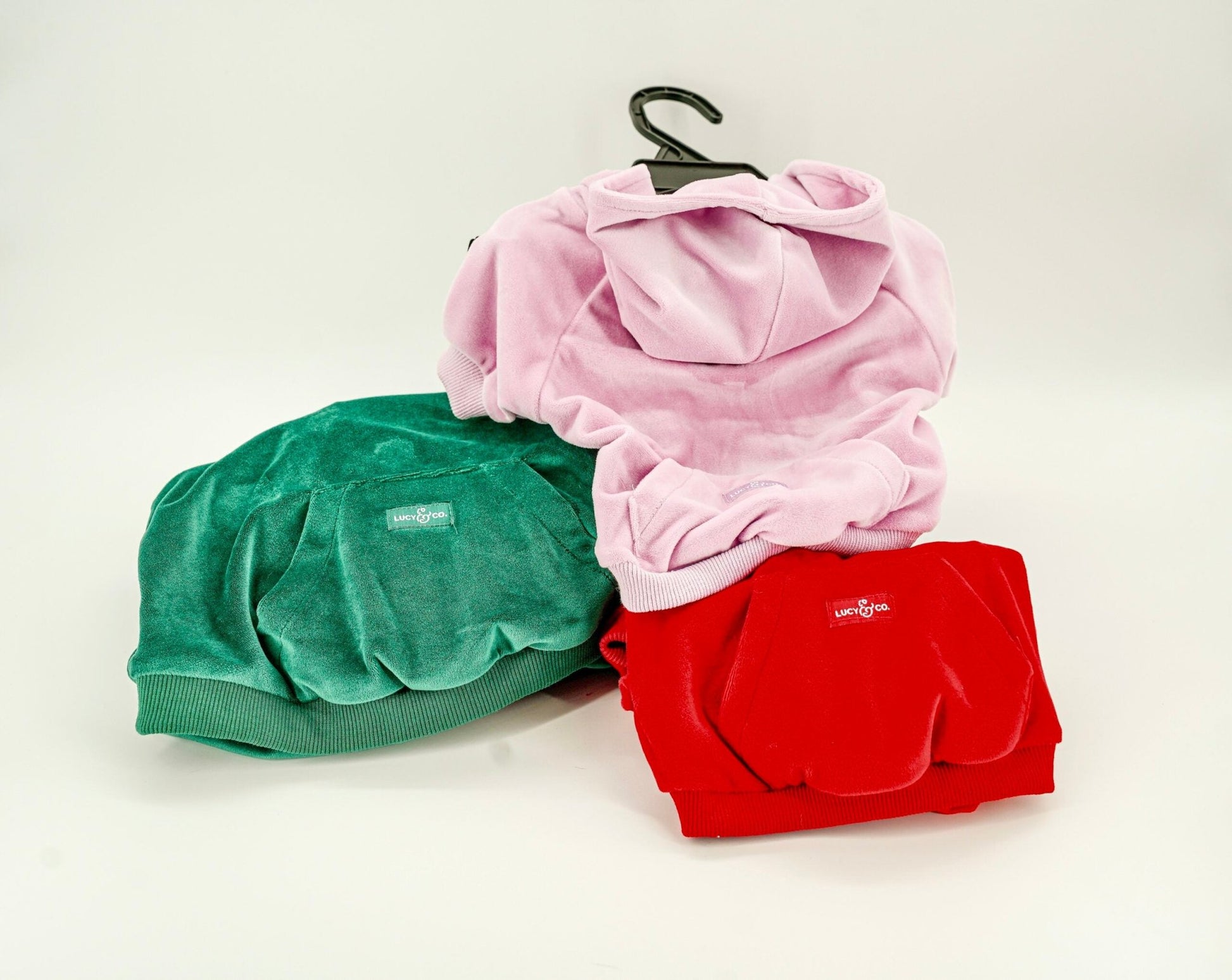 Velvet Hoodie - Gussied Up Pet Boutique